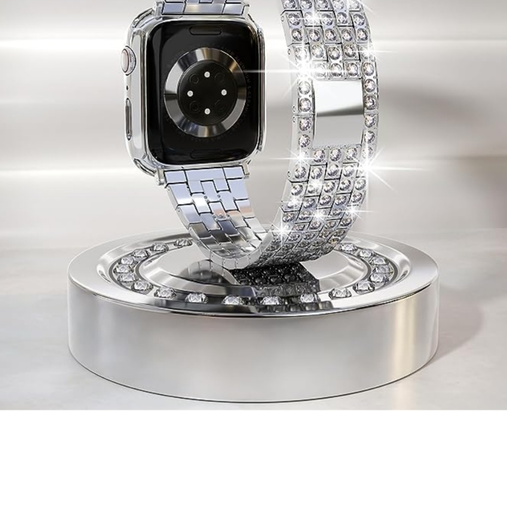 Bling band Rhinestone Case For iwatch 44mm series 6,5,4 SE (342)